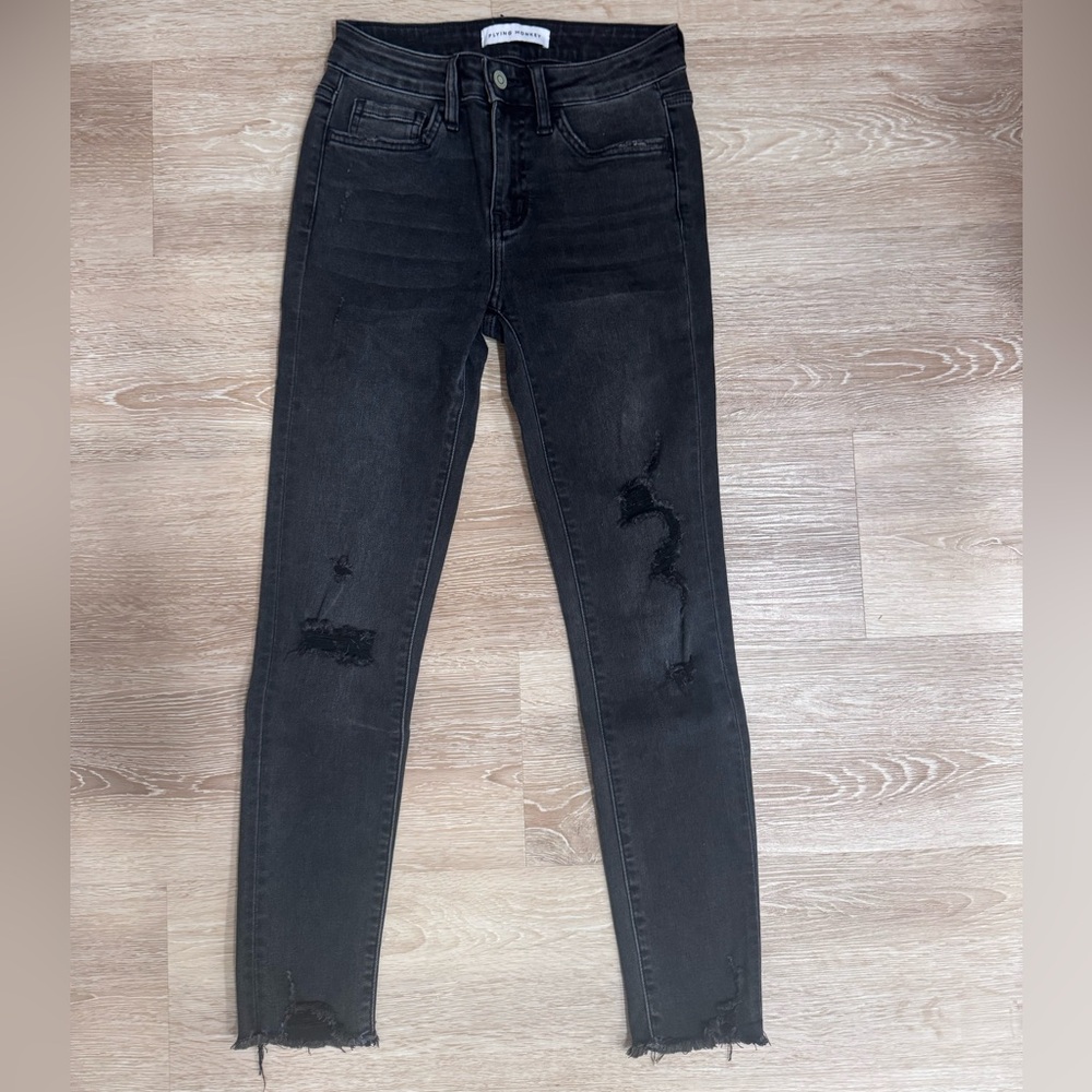 Flying Monkey Black Jeans Size 24